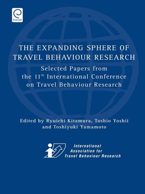 cover image of The Expanding Sphere of Travel Behavior Research